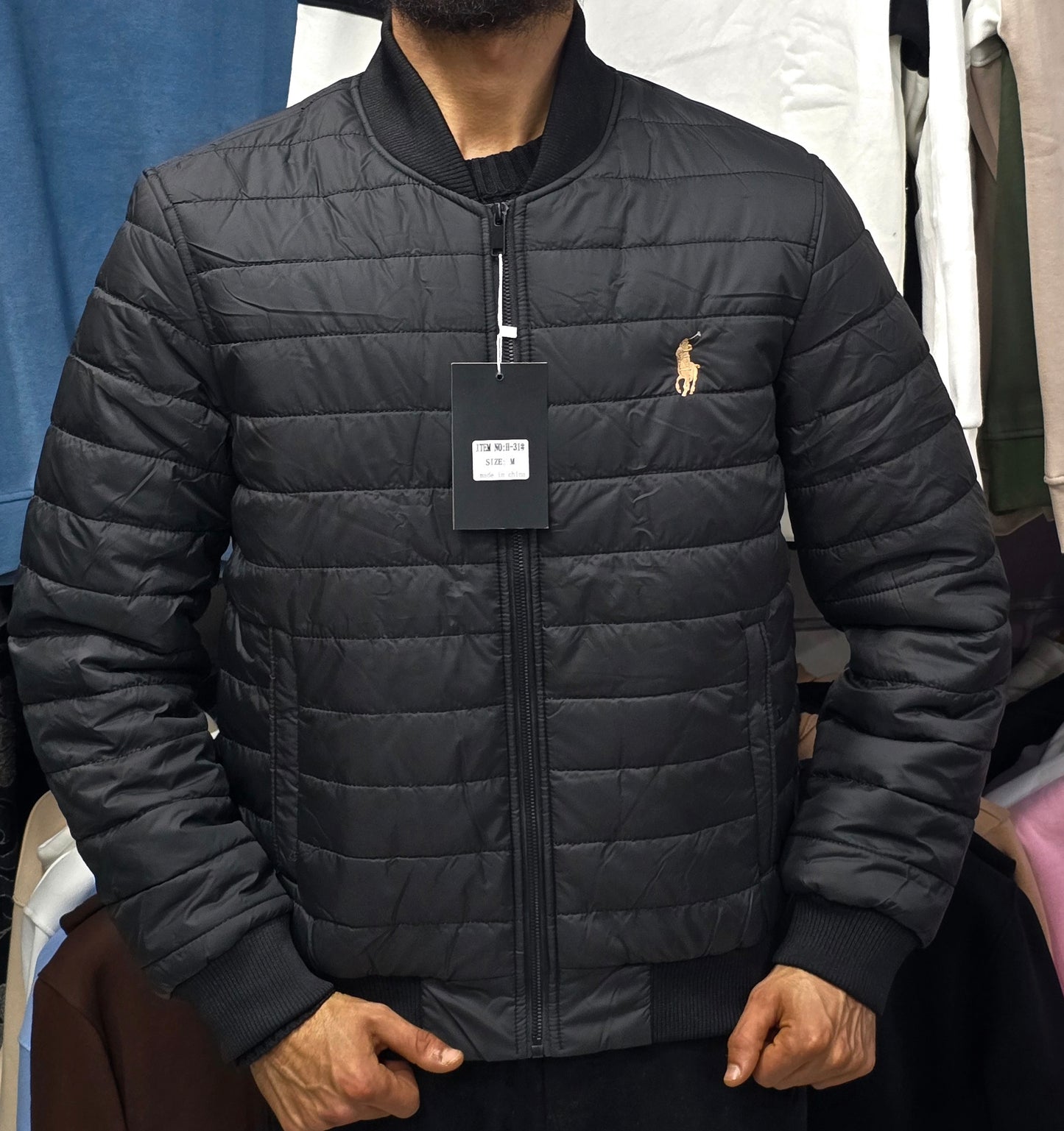 veste Bomber Style Polo
