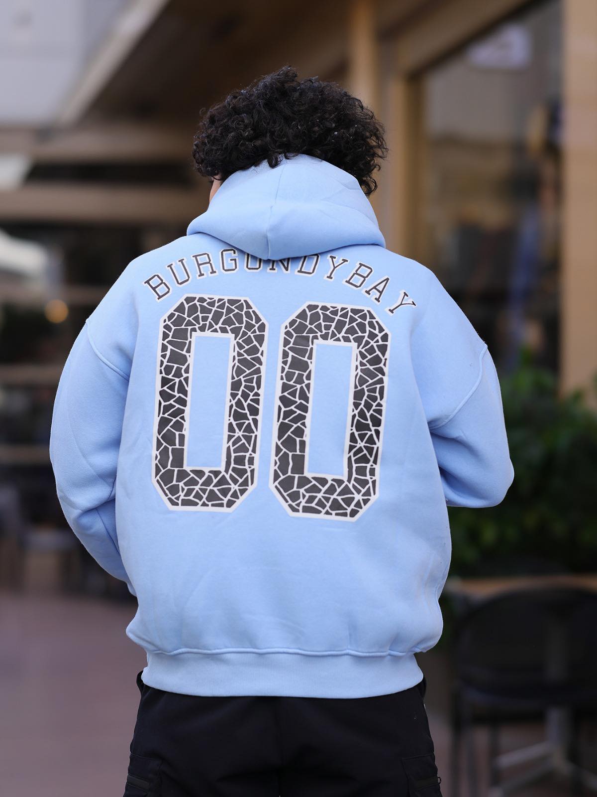 Sweat à capuche "Burgundy Bay"