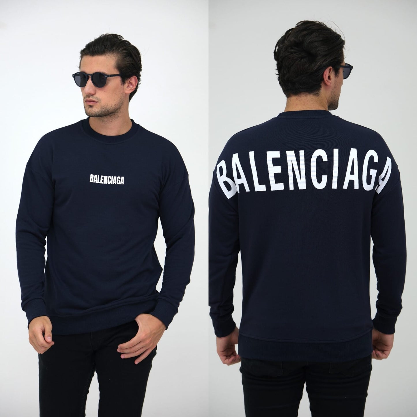 Sweat-shirt à logo Balenciaga