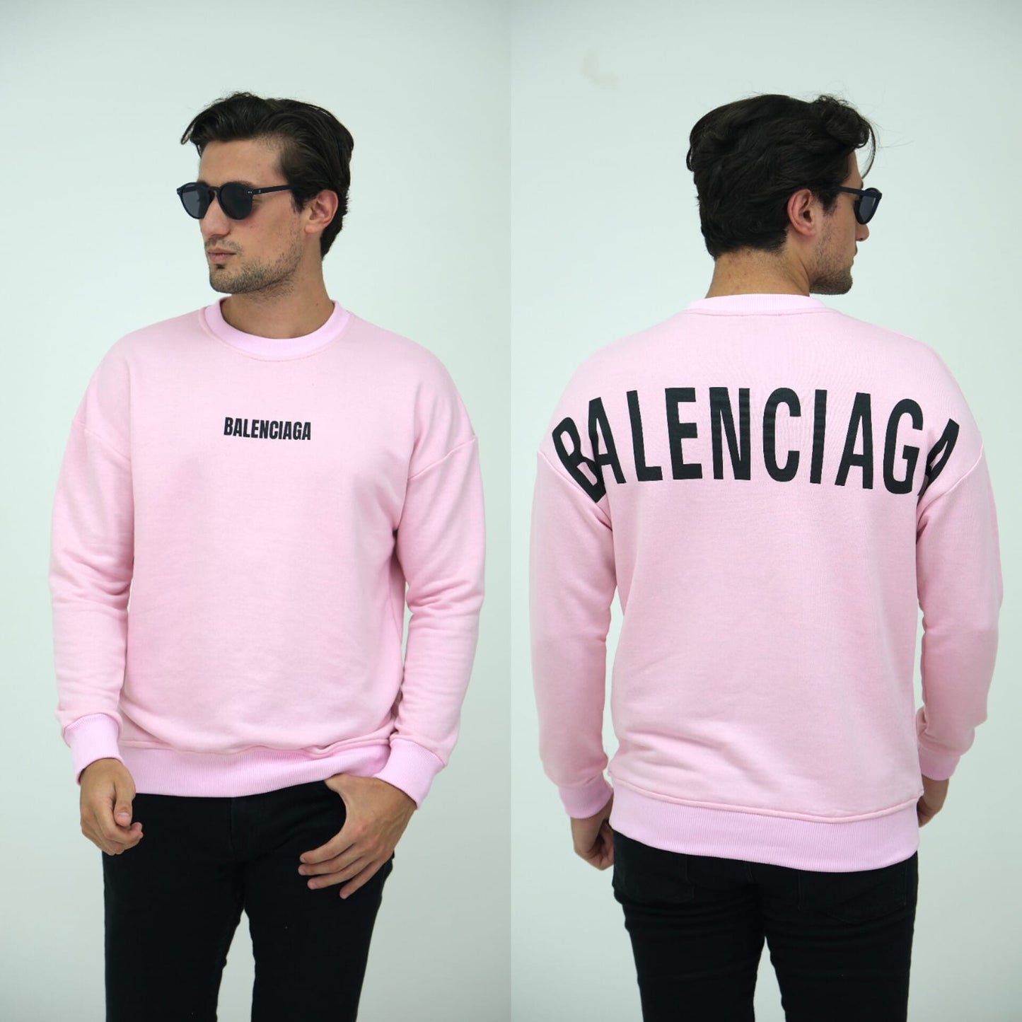 Sweat-shirt à logo Balenciaga
