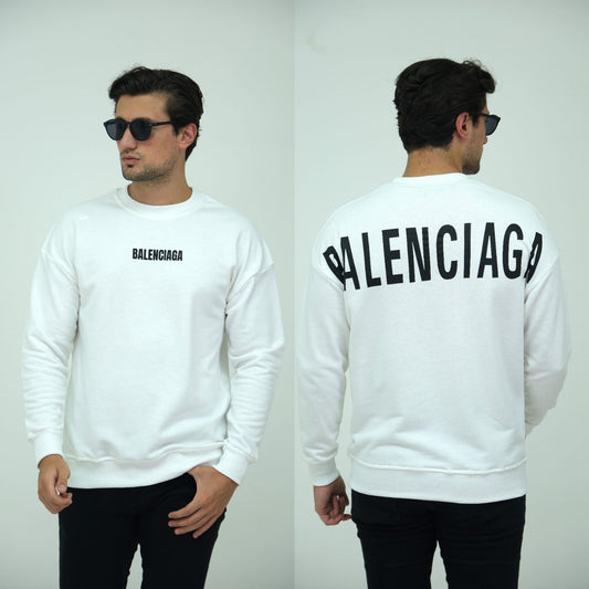 Sweat-shirt à logo Balenciaga