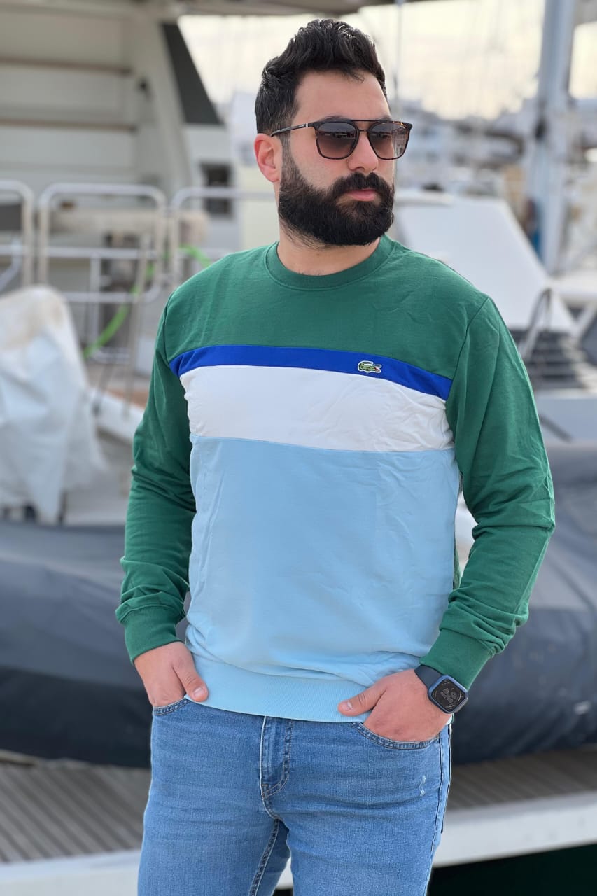 Pull Lacoste à manches longues