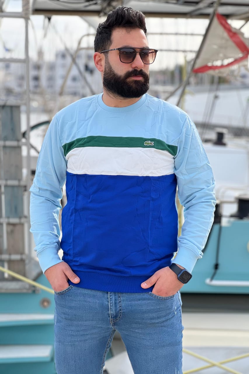 Pull Lacoste à manches longues