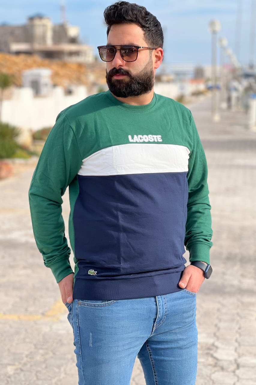 Pull Lacoste à manches longues