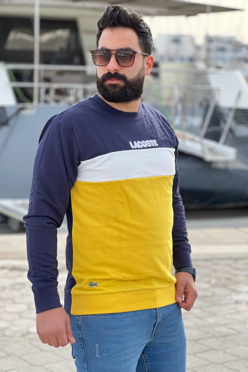 Pull Lacoste à manches longues