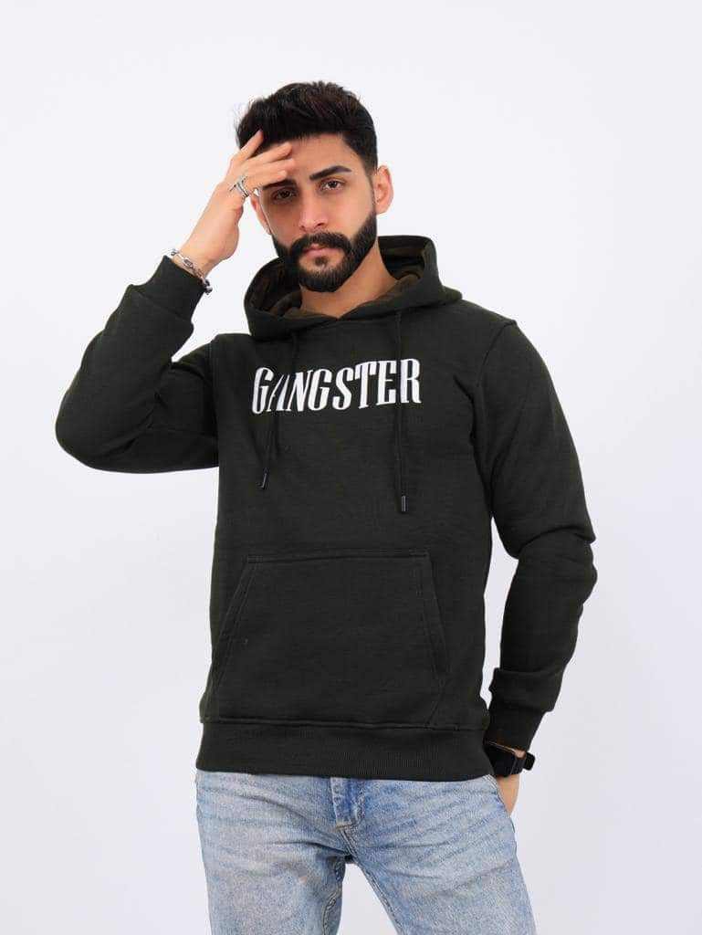 Sweat à capuche avec motif ourson stylé