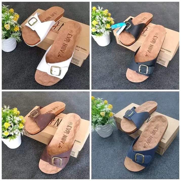 Claquette Cuir
