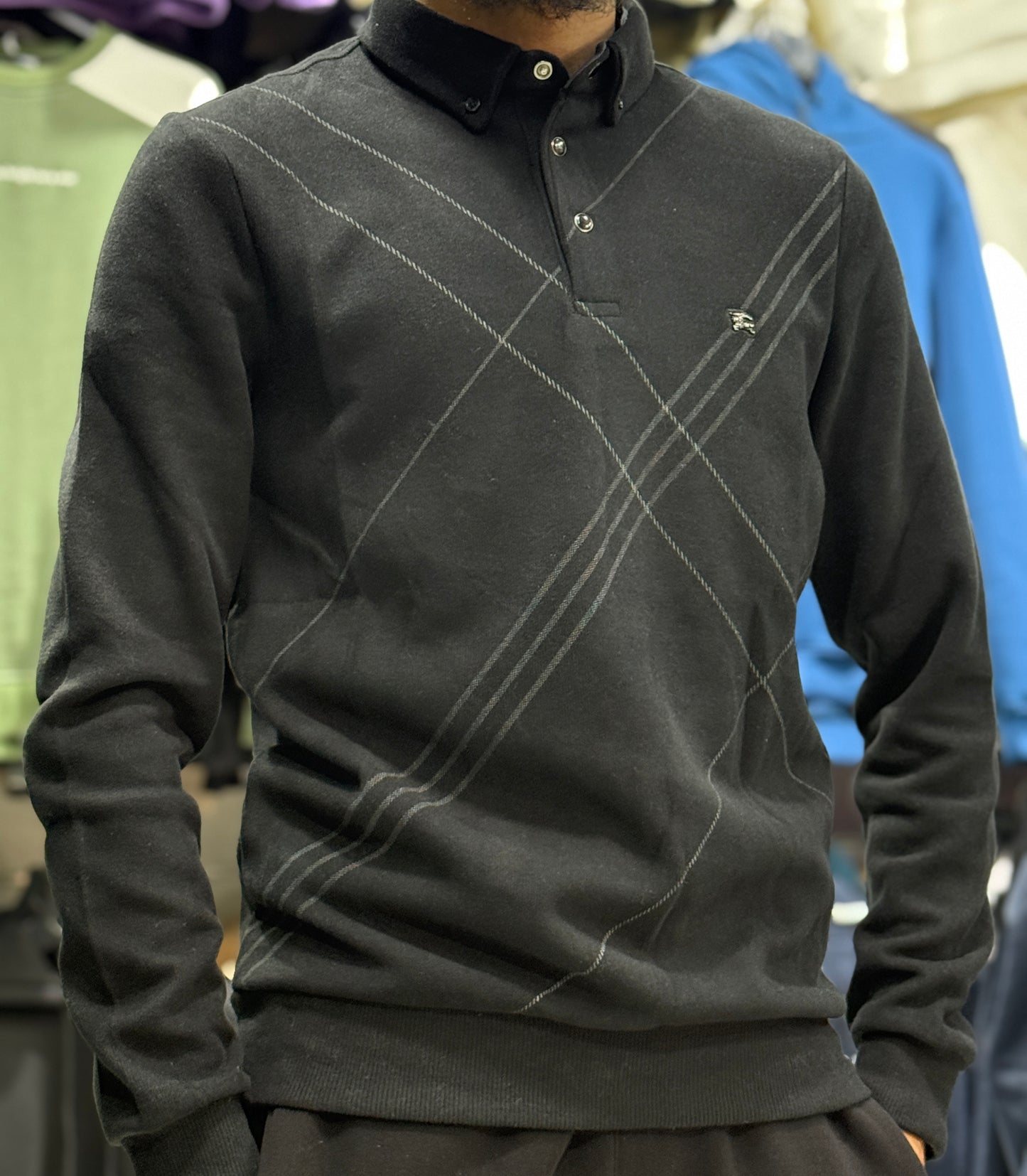 Pull colle chemise turki