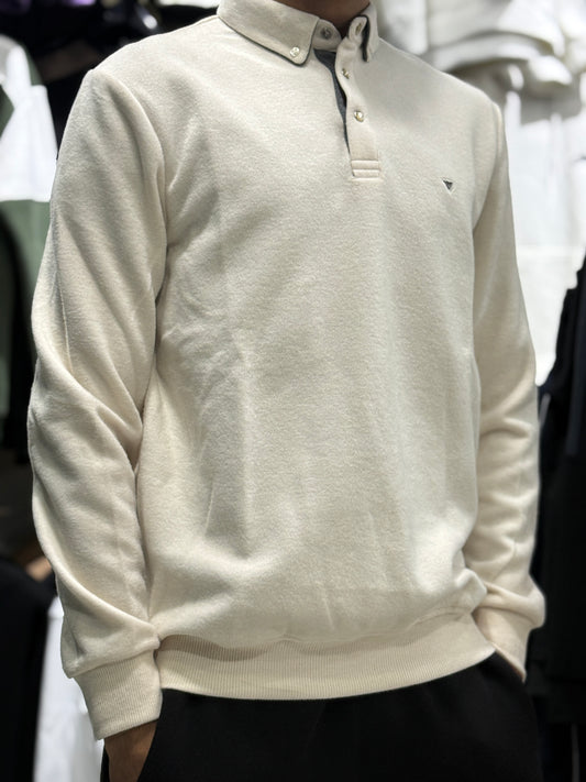 Pull colle chemise turki
