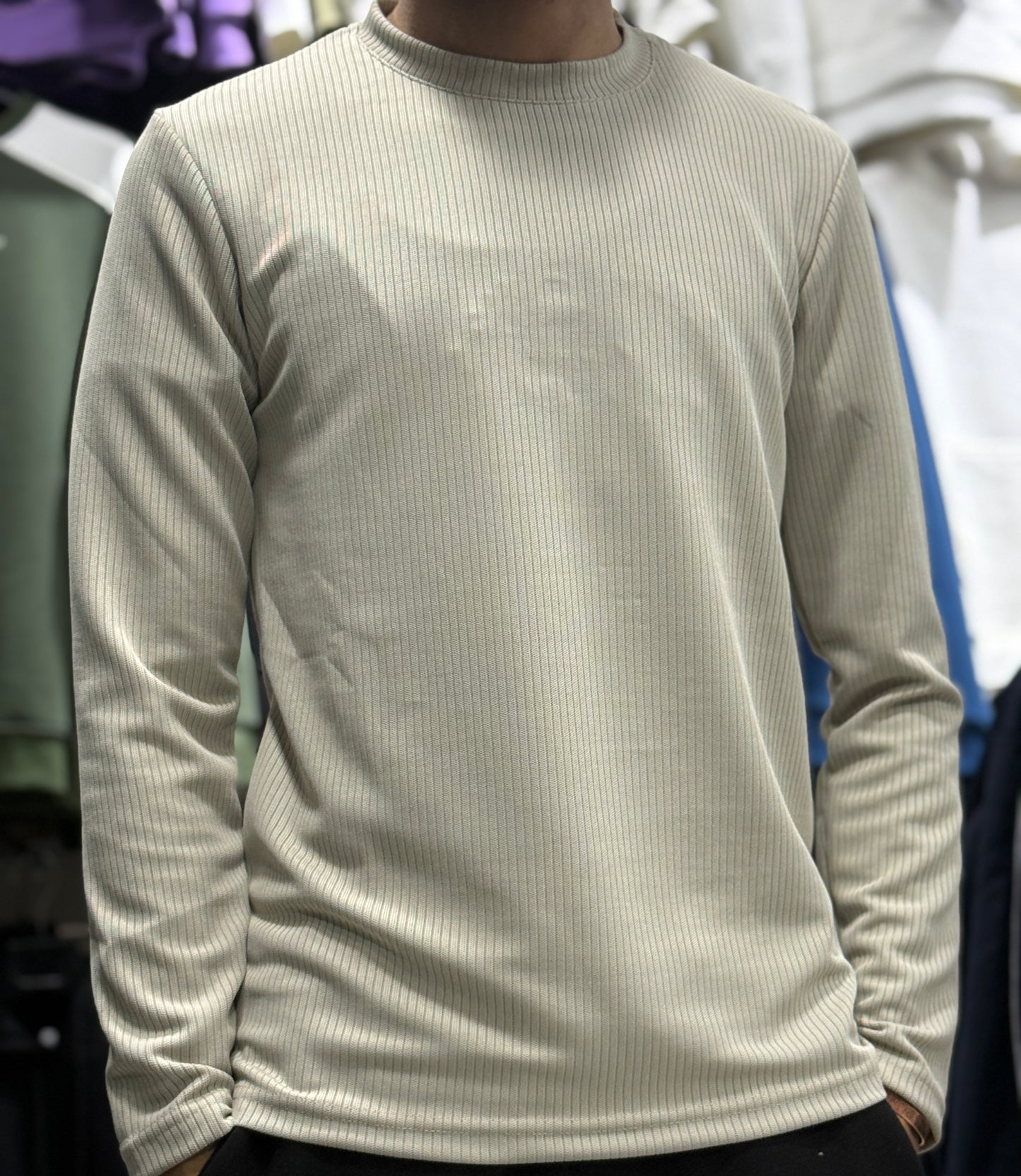 pull colle rond