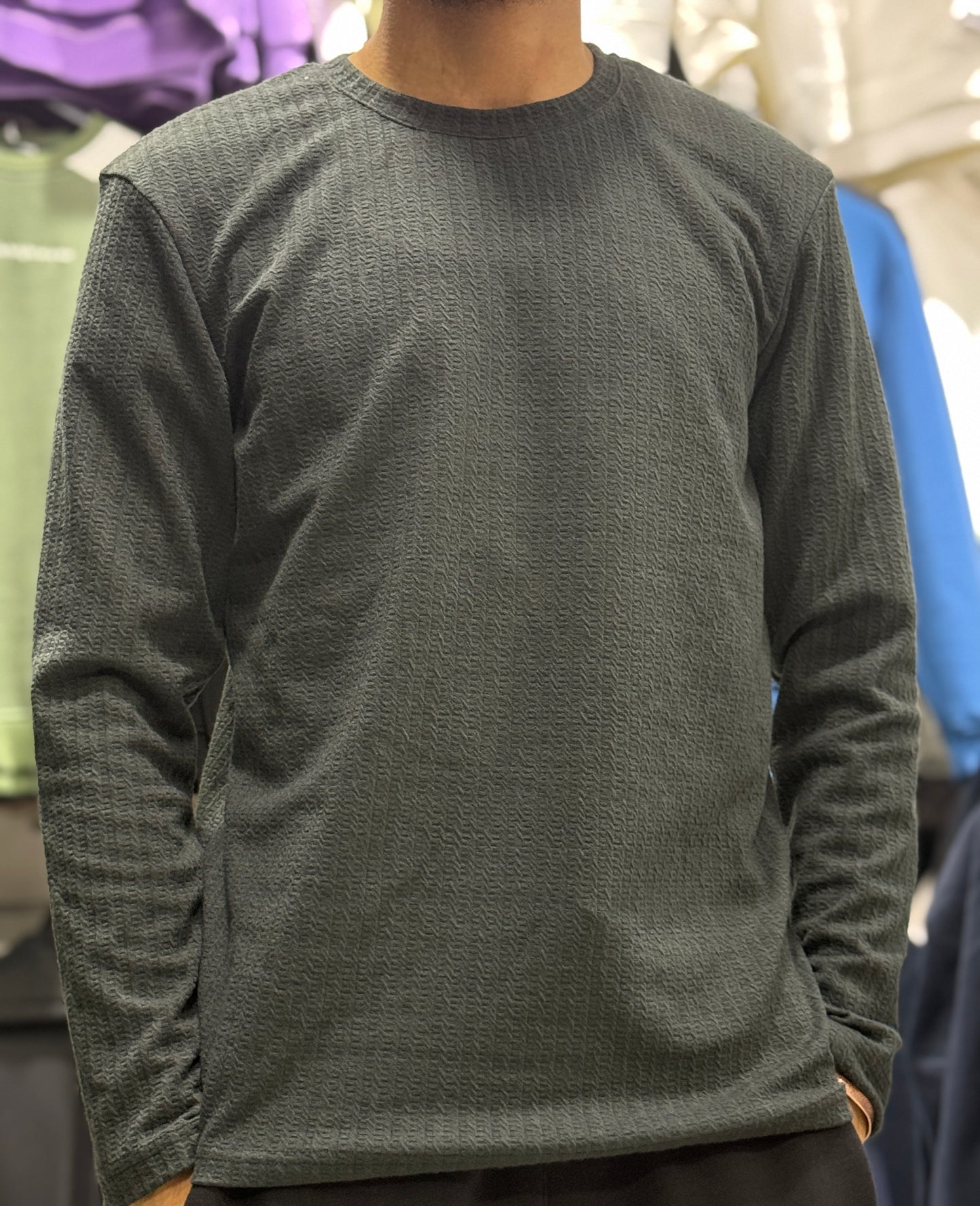 pull colle rond